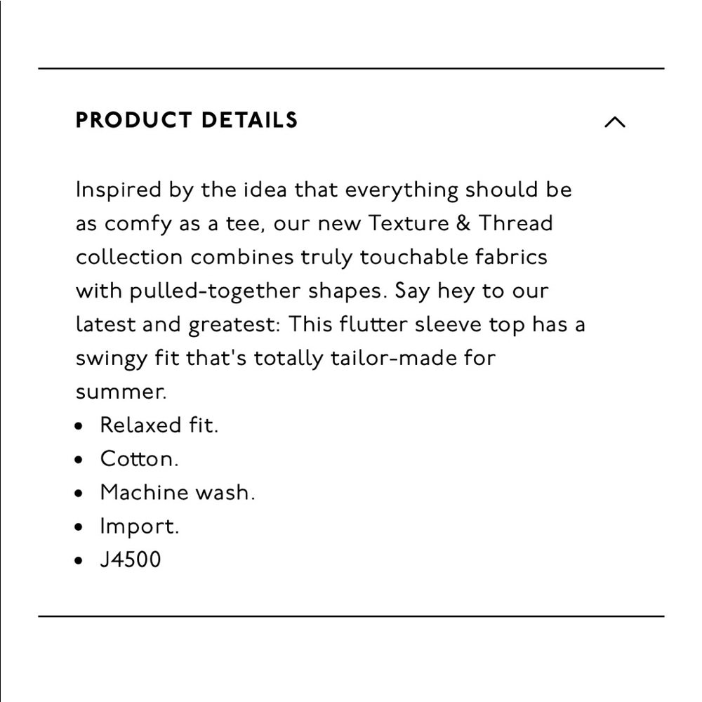 Madewell Texture & Thread Flutter-Sleeve Top - image 7